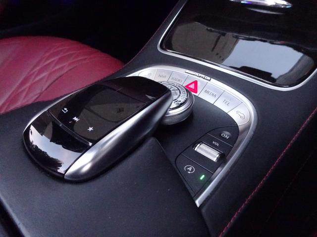 Sクラス S550 カブリオレ 禁煙車 車検整備付き フロントバンパー&フロントフェンダー&ボンネットプロテクションフィルム施工 AMG・S63前後バンパー パナメリカーナグリル HDDナビTV 全周囲カメラ 赤革 エアサス ACC(69枚目)