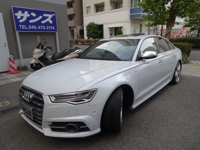 Ｓ６ ベースグレード　後期型　禁煙車　ガレージ保管車　記録簿５枚完備　純正ナビフルセグＴＶ　バックカメラ前後センサー　全周囲カメラ　黒革シートヒーター　ベンチレーション　ＡＣＣ　ＢＬＩＳ　ドラレコ　ＢＯＳＥサウンド　ＥＴＣ（7枚目）