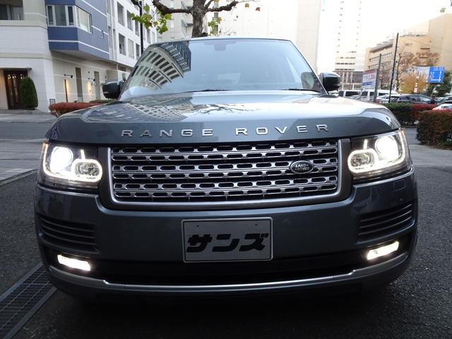 レンジローバー ３．０　Ｖ６　スーパーチャージド　ヴォーグ　禁煙車　メンテナンス記録簿７枚完備　ガレージ保管車　走行６２７７１Ｋ　車検整備付　ＨＤＤナビ　全周囲カメラ　左側電動サイドステップ　ベージュ本革　ベンチレーション　ステアリングヒーター　ＡＣＣ　Ｓキー（11枚目）