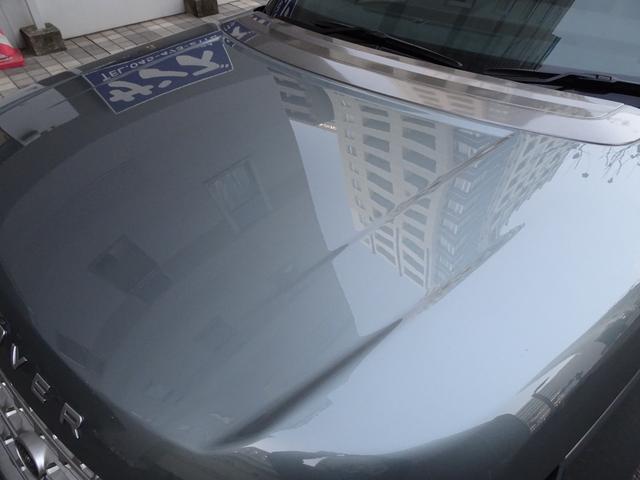 レンジローバー ３．０　Ｖ６　スーパーチャージド　ヴォーグ　禁煙車　メンテナンス記録簿７枚完備　ガレージ保管車　走行６２７７１Ｋ　車検整備付　ＨＤＤナビ　全周囲カメラ　左側電動サイドステップ　ベージュ本革　ベンチレーション　ステアリングヒーター　ＡＣＣ　Ｓキー（16枚目）