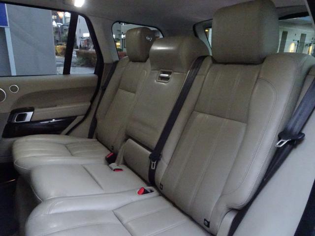 レンジローバー ３．０　Ｖ６　スーパーチャージド　ヴォーグ　禁煙車　メンテナンス記録簿７枚完備　ガレージ保管車　走行６２７７１Ｋ　車検整備付　ＨＤＤナビ　全周囲カメラ　左側電動サイドステップ　ベージュ本革　ベンチレーション　ステアリングヒーター　ＡＣＣ　Ｓキー（51枚目）