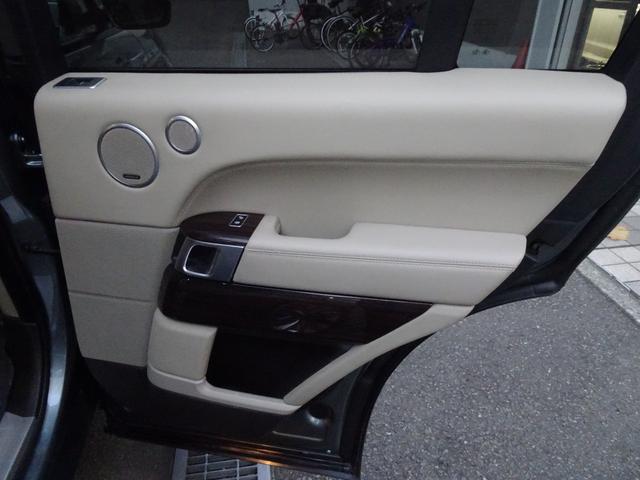 レンジローバー ３．０　Ｖ６　スーパーチャージド　ヴォーグ　禁煙車　メンテナンス記録簿７枚完備　ガレージ保管車　走行６２７７１Ｋ　車検整備付　ＨＤＤナビ　全周囲カメラ　左側電動サイドステップ　ベージュ本革　ベンチレーション　ステアリングヒーター　ＡＣＣ　Ｓキー（54枚目）