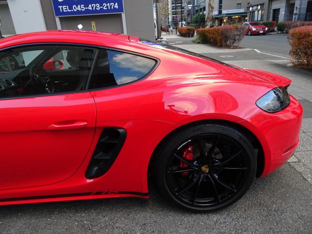 ７１８ケイマン ７１８ケイマンＧＴＳ　禁煙車　メンテナンス記録簿６枚完備　ガレージ保管車　スポーツクロノＰＫＧ　ボディ同色インテリアＰＫＧ　スポエグ　純正ナビ　バックカメラ　前後ドラレコ　３面フィルム貼り　半革　電格ミラー　純正黒２０ＡＷ（37枚目）