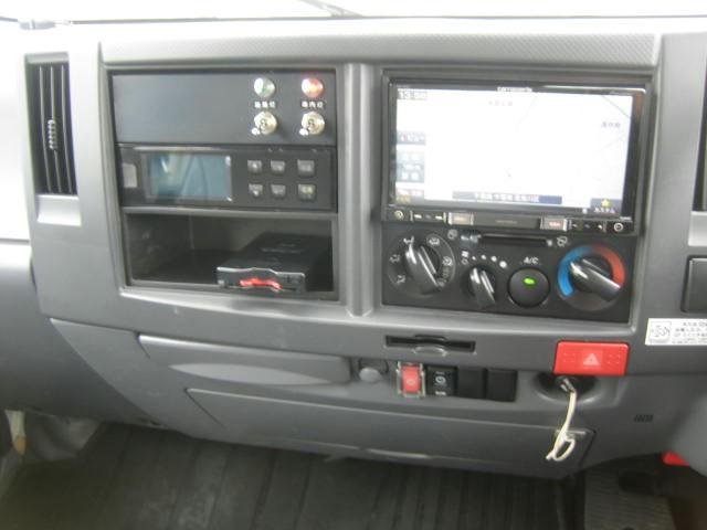 エルフトラック 冷蔵冷凍車 低温冷凍車 スタンバイ装置 サイドスライドドア 床縞アルミ ラッシングレール2段 東プレ製 -30度設定 断熱100mm レンタアップ 車検整備付 バックカメラ ナビゲーション(27枚目)