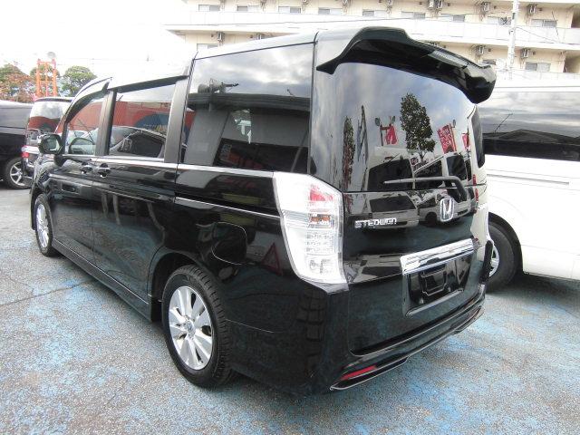 ステップワゴンスパーダ S ETC バックカメラ TV 両側スライド・片側電動 HID キーレスエントリー 電動格納ミラー 後席モニター 3列シート フルフラット CVT アルミホイール 記録簿 盗難防止システム 衝突安全ボディ(15枚目)