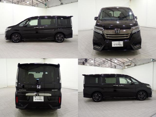 ステップワゴンスパーダ スパーダ・クールスピリット ホンダセンシング 禁煙 ドラレコ 純正ナビ 両電動スライド Bluetooth リアカメラ コンビシート シートヒーター ドアバイザー リア席サンシェード シートバックテーブル LED サイドエアバッグ ETC2.0(4枚目)