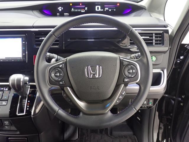 ステップワゴンスパーダ スパーダ・クールスピリット ホンダセンシング 禁煙 ドラレコ 純正ナビ 両電動スライド Bluetooth リアカメラ コンビシート シートヒーター ドアバイザー リア席サンシェード シートバックテーブル LED サイドエアバッグ ETC2.0(16枚目)