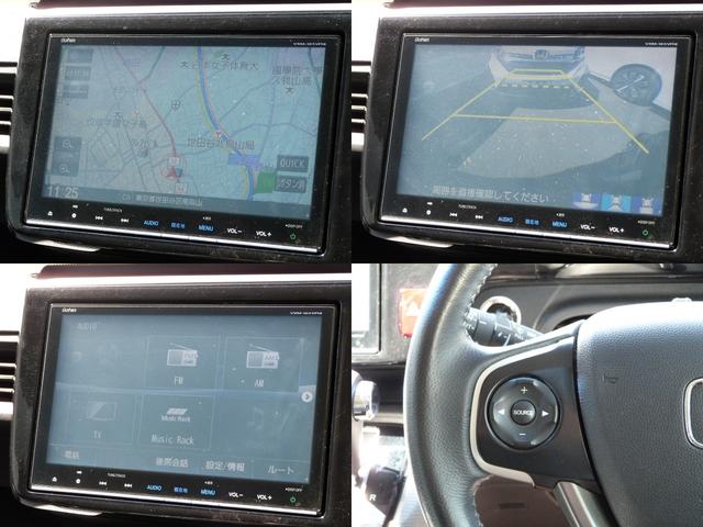 ステップワゴンスパーダ スパーダ　禁煙１オーナー　大型９インチナビ　ＡｐｐｌｅＣａｒＰｌａｙ　リアカメラ　両電動スライドドア　ドアバイザー　リア席サンシェード　シートバックテーブル　ＬＥＤライト　フォグライト　ＥＴＣ　サイドエアバッグ（5枚目）