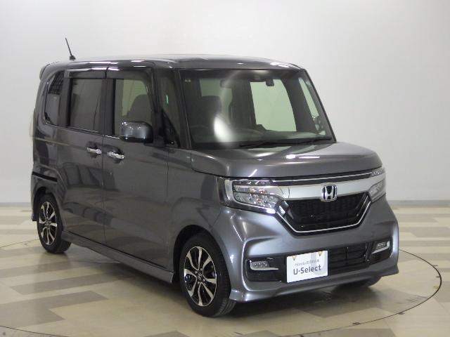 Ｎ－ＢＯＸカスタム Ｇ・Ｌホンダセンシング　禁煙１オーナー　純正ナビ　Ｂｌｕｅｔｏｏｔｈ　リアカメラ　左電動スライドドア　シートヒーター　ドアバイザー　オートリトラミラー　リア席サンシェード　ＬＥＤライト　フォグライト　サイドエアバッグ　ＥＴＣ（2枚目）