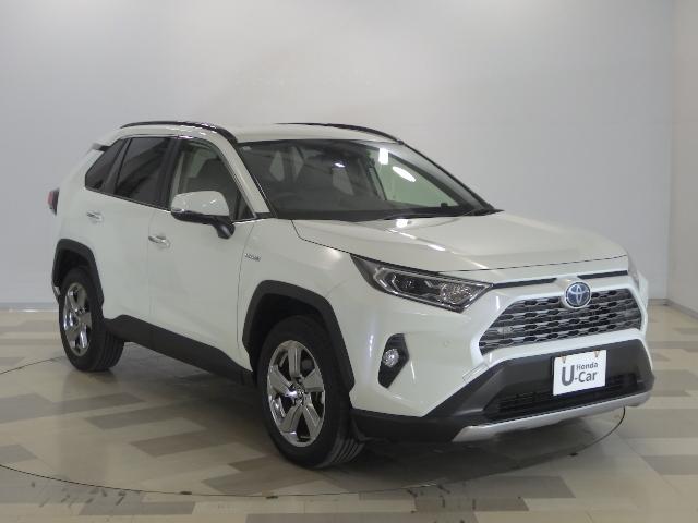 RAV4 ハイブリッドG 禁煙1オーナー 9インチナビ インテリアイルミ バックモニター セーフティセンス クリアランスソナー パワーテールゲート レーザークルコン パーキングサポート ETC2.0 プリクラッシュセーフティ(2枚目)