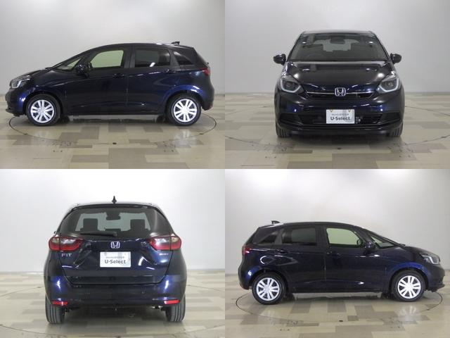フィット e:HEVホーム 元試乗車 禁煙 9インチナビ 渋滞追従 ホンダセンシング コンビシート パーキングセンサー Bluetooth リアカメラ ETC トラフィックジャムアシスト LEDライト USB サイドエアバッグ(4枚目)