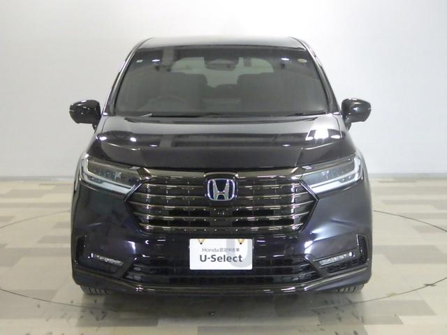 オデッセイハイブリッド e:HEVアブソルート・EXブラックエディション 禁煙 リア席モニター 前後ドラレコ 11.4インチコネクトナビ ApplePlay マルチビュー 渋滞追従 レザーシート パワーテールゲート パーキングセンサー 両電動ドア ブラインドスポット VSA(9枚目)