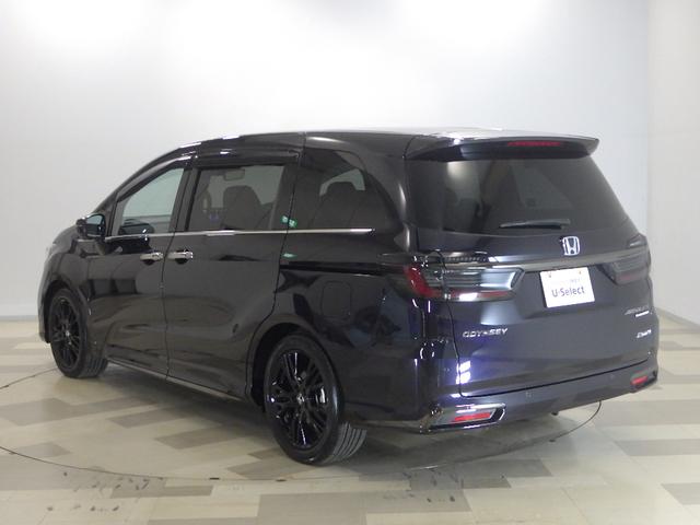 オデッセイハイブリッド e:HEVアブソルート・EXブラックエディション 禁煙 リア席モニター 前後ドラレコ 11.4インチコネクトナビ ApplePlay マルチビュー 渋滞追従 レザーシート パワーテールゲート パーキングセンサー 両電動ドア ブラインドスポット VSA(41枚目)