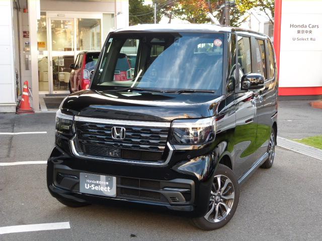 N-BOXカスタム ベースグレード 元試乗車 禁煙 コネクトナビ 前後ドラレコ パーキングセンサー 渋滞追従 サイドエアバッグ Bluetooth USB 両電動スライドドア アルミホイール シートヒーター ETC LEDライト Dレコ(2枚目)