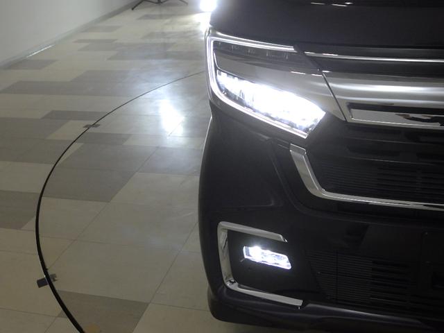 N-BOXカスタム Lターボ 禁煙1オーナー ドラレコ 両電動スライドドア 純正ナビ リアカメラ Bluetooth パドルシフト シートヒーター USB ドアバイザー リア席サンシェード シートバックテーブル ETC LED(10枚目)