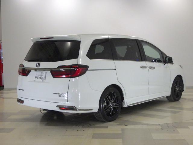 オデッセイハイブリッド e:HEVアブソルート・EX 禁煙車 大型10インチナビ 前後ドラレコ マルチビューカメラ パーキングアシスト ハンズフリーテールゲート ジェスチャー両電動スライドドア AC電源 ブラインドスポット AppleCarPlay PS(10枚目)