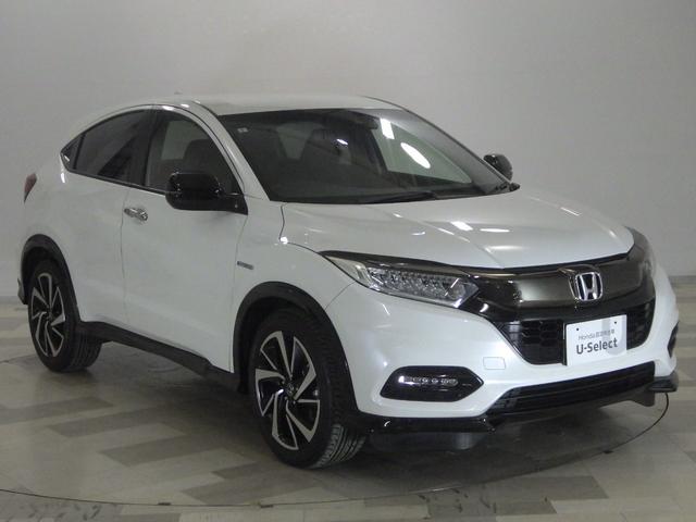 ヴェゼル ハイブリッドRS・ホンダセンシング 禁煙1オーナー 8インチナビ 後ドラレコ Bluetooth リアカメラ シートヒーター サイドエアバッグ コンビシート コンフォートビューパッケージ パドルシフト オートリトラミラー ETC USB(2枚目)