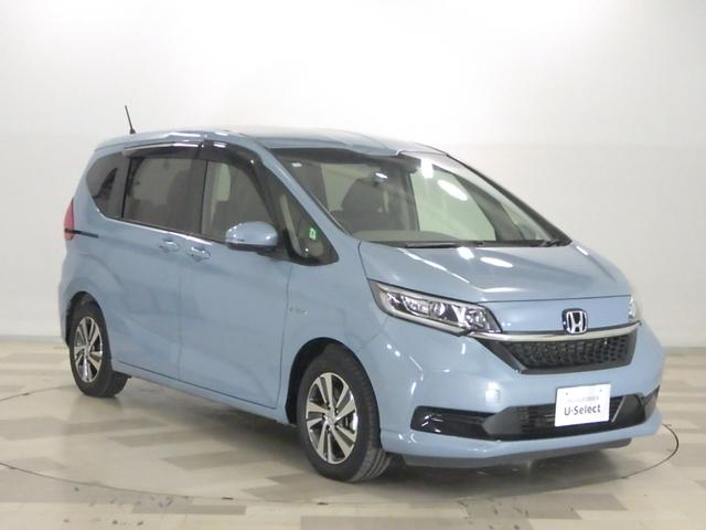 フリードハイブリッド ハイブリッド・Ｇホンダセンシング　禁煙１オーナー　Ｓパッケージ　Ｃパッケージ　前後ドラレコ　純正インターナビ　両電動スライドドア　リアカメラ　コンビシート　センターテーブル　サイドエアバッグ　ドアバイザー　リア席サンシェード　ＥＴＣ（2枚目）