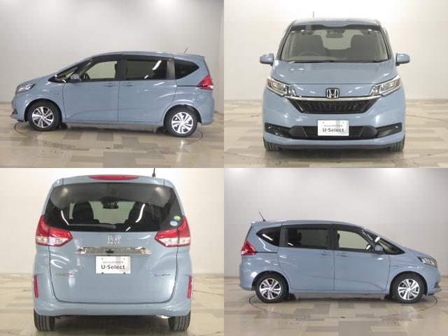 フリードハイブリッド ハイブリッド・Ｇホンダセンシング　禁煙１オーナー　Ｓパッケージ　Ｃパッケージ　前後ドラレコ　純正インターナビ　両電動スライドドア　リアカメラ　コンビシート　センターテーブル　サイドエアバッグ　ドアバイザー　リア席サンシェード　ＥＴＣ（4枚目）