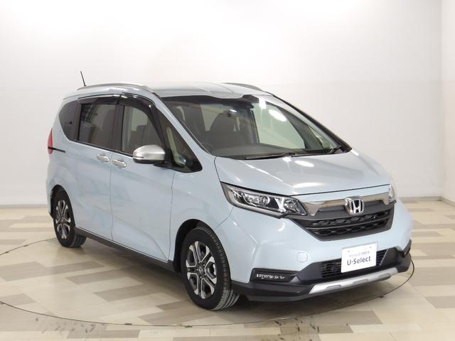 フリードハイブリッド ハイブリッド・クロスター　内外装現状そのまんま車　リア席モニター　大型ナビ　ホンダセンシング　コンビシート　ＡｐｐｌｅＣａｒＰｌａｙ　シートバックテーブル　リアカメラ　両電動スライドドア　ルーフレール　コンフォートビュー　禁煙（5枚目）