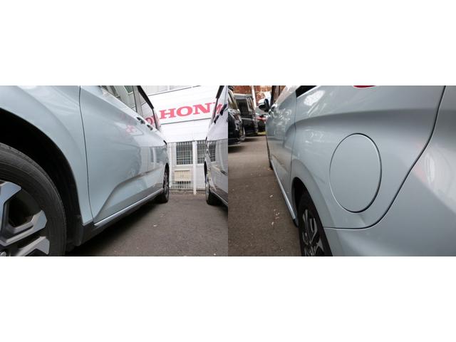 フリードハイブリッド ハイブリッド・クロスター　内外装現状そのまんま車　リア席モニター　大型ナビ　ホンダセンシング　コンビシート　ＡｐｐｌｅＣａｒＰｌａｙ　シートバックテーブル　リアカメラ　両電動スライドドア　ルーフレール　コンフォートビュー　禁煙（10枚目）