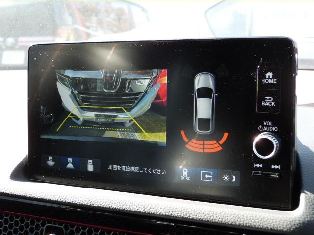 シビック ＲＳ　いまコレ＋　禁煙車　テールゲートスポイラーＧｏｏｇｌｅ搭載コネクトディスプレイ　前後ドラレコ　センターコンソールＢＯＸ　ドリンクホルダーレッドイルミ　ブラックエンブレム　コンビシート　パーキングセンサ（50枚目）