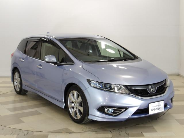 ジェイド ハイブリッドＸ　禁煙車　レザーシート　ホンダセンシング　アドバンスドルームミラー　純正ナビ　リアカメラ　左後方カメラＬａｎｅＷａｔｃｈ　コンソールイルミ　ＬＥＤスピーカーリング　フットライト　ドラレコ　シートヒーター（2枚目）