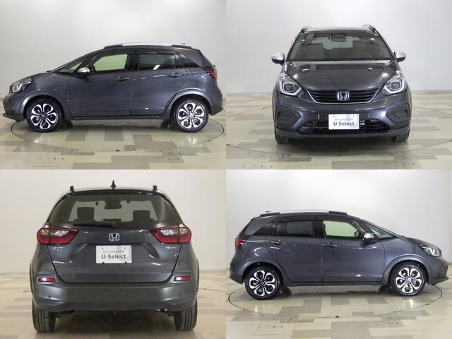 フィット e:HEVクロスター 禁煙1オーナー 前後ドラレコ ホンダセンシング インターナビ リアカメラ パーキングセンサー 渋滞追従 Bluetooth USB ドアバイザー ルーフレール サイドエアバッグ アルミホイール ETC(4枚目)