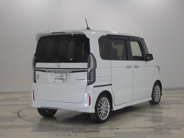N-BOXカスタム Lターボ 禁煙1オーナー ホンダセンシング 大型8インチナビ AppleCarPlay パーキングセンサー 両電動スライドドア パドルシフト シートヒーター ドアバイザー リア席サンシェード コンビシート PS(10枚目)