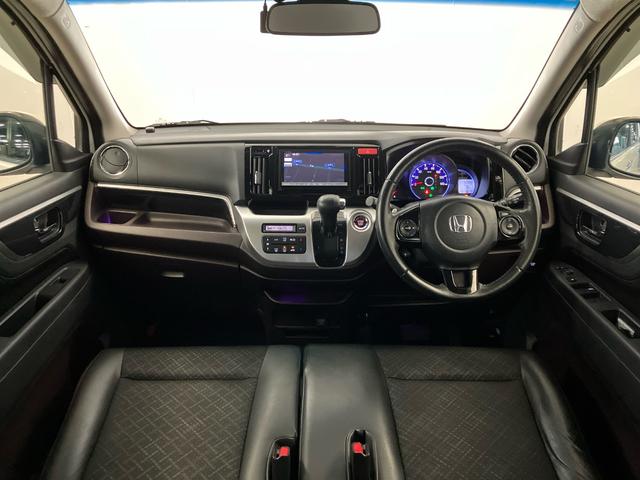 N-WGNカスタム G・ターボパッケージ 禁煙1オーナー あんしんパッケージ ナビ リアカメラ ドラレコ クルーズコントロール コンビシート パドルシフト センターテーブル ドアバイザー HIDライト ETC フォグライト USB AUX(6枚目)