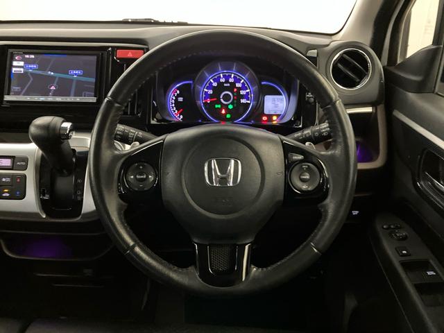 N-WGNカスタム G・ターボパッケージ 禁煙1オーナー あんしんパッケージ ナビ リアカメラ ドラレコ クルーズコントロール コンビシート パドルシフト センターテーブル ドアバイザー HIDライト ETC フォグライト USB AUX(17枚目)