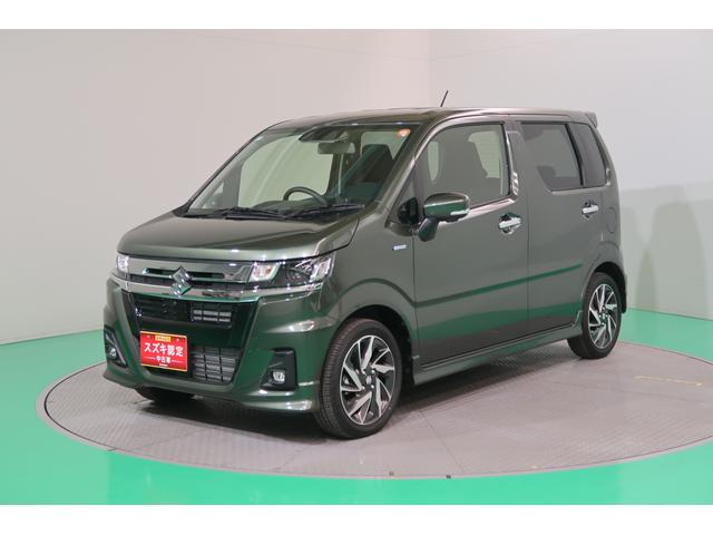 ワゴンＲカスタムＺ カスタムＺ　ＨＹＢＲＩＤ　ＺＴ　４型　全方位カメラ　ＡＣＣ　デュアルカメラブレーキサポート　全方位カメラ　パドルシフト　キーレスプッシュスタート　ＬＥＤヘッドライト　ＬＥＤフォグ　マイルドハイブリッド　１５インチアルミ　アダプティブクルーズコントロール（59枚目）