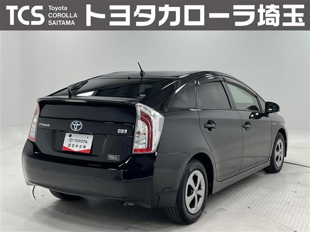 プリウス S 踏み間違い加速抑制システム HIDライト コンライト 7インチSDナビ ブルートゥース CD・DVD再生 バックモニター ETC オートエアコン スペアタイヤ トノカバー付 スマートキー 点検記録簿(2枚目)