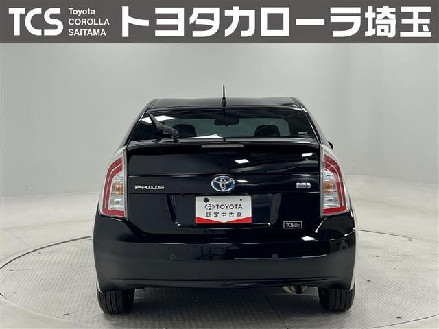 プリウス S 踏み間違い加速抑制システム HIDライト コンライト 7インチSDナビ ブルートゥース CD・DVD再生 バックモニター ETC オートエアコン スペアタイヤ トノカバー付 スマートキー 点検記録簿(3枚目)