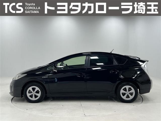 プリウス S 踏み間違い加速抑制システム HIDライト コンライト 7インチSDナビ ブルートゥース CD・DVD再生 バックモニター ETC オートエアコン スペアタイヤ トノカバー付 スマートキー 点検記録簿(5枚目)