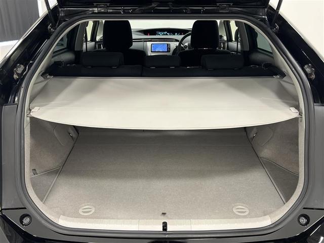 プリウス S 踏み間違い加速抑制システム HIDライト コンライト 7インチSDナビ ブルートゥース CD・DVD再生 バックモニター ETC オートエアコン スペアタイヤ トノカバー付 スマートキー 点検記録簿(24枚目)