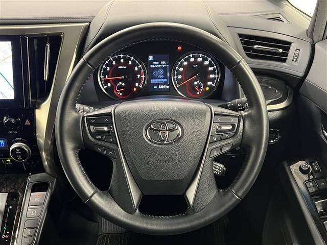 アルファード 2.5S タイプゴールドII ETC2.0 レーダークルーズコントロール TSS ICS TCナビキット付9インチディスプレイオーディオ フルセグTV USB LEDヘッドライト AC100V電源100W LTE 点検記録簿(9枚目)