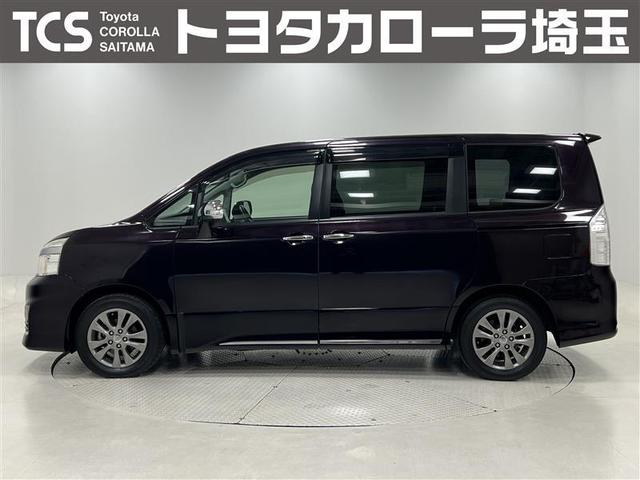 ヴォクシー ZS 煌Z 両側電動パワースライドドア Rカメラ プッシュスタートスマートキー 1オーナー パワーステアリング エアコン ナビテレビ DVD再生可 フルセグテレビ 助手席エアバッグ 盗難防止システム キーレス(4枚目)