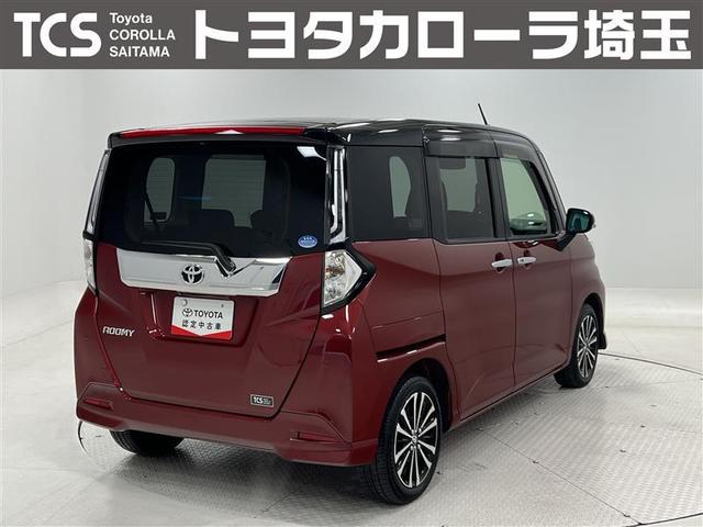 ルーミー カスタムＧ－Ｔ　助手席エアバック　両側オートスライドドア　スマートキープッシュスタート　ＬＥＤライト　１オーナー　横滑り防止機能　クルコン　ワンセグテレビ　点検記録簿　ＥＴＣ付　アルミホイール　キーレス　ナビ＆ＴＶ（2枚目）