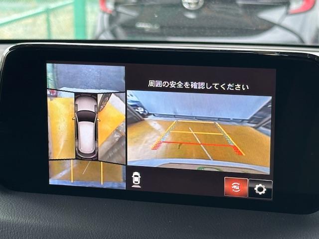 ＣＸ－８ ２５Ｔ　Ｌパッケージ　修復歴なし　禁煙車　全周囲モニタ　電動リアゲート　フリップダウンモニタ　ＡＷＤ　シートベンチレーション　レザーシート　衝突軽減ブレーキ　マツコネナビ　電動シート　純正ドラレコ　ＥＴＣ　パーキングセンサ（2枚目）