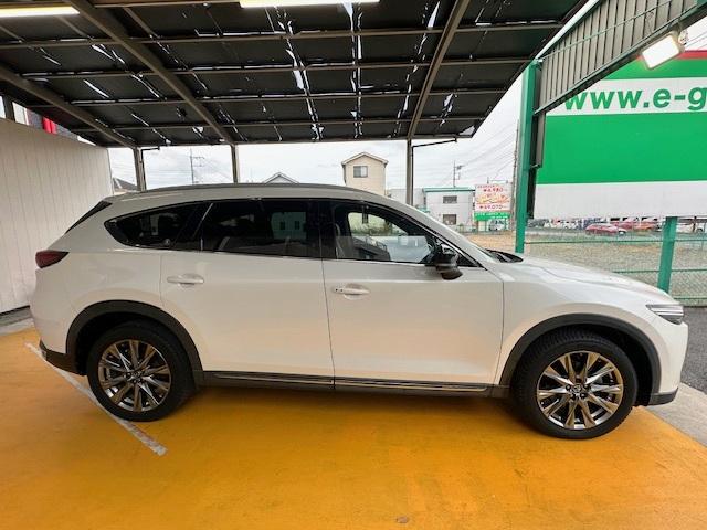ＣＸ－８ ２５Ｔ　Ｌパッケージ　修復歴なし　禁煙車　全周囲モニタ　電動リアゲート　フリップダウンモニタ　ＡＷＤ　シートベンチレーション　レザーシート　衝突軽減ブレーキ　マツコネナビ　電動シート　純正ドラレコ　ＥＴＣ　パーキングセンサ（18枚目）