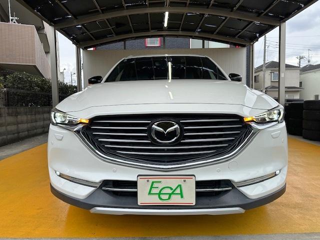 ＣＸ－８ ２５Ｔ　Ｌパッケージ　修復歴なし　禁煙車　全周囲モニタ　電動リアゲート　フリップダウンモニタ　ＡＷＤ　シートベンチレーション　レザーシート　衝突軽減ブレーキ　マツコネナビ　電動シート　純正ドラレコ　ＥＴＣ　パーキングセンサ（20枚目）