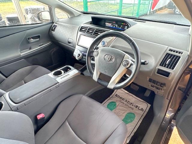 プリウスアルファ Ｇ　修復歴なし　禁煙車　純正ＨＤＤナビ　ＥＴＣ　フルセグＴＶ　Ｂｌｕｅｔｏｏｔｈ　バックカメラ　オートクルーズ　スマートキー　プッシュスタート　ＨＩＤ　フォグ　純正１６インチＡＷ　オートライト　ＤＶＤ再生（26枚目）