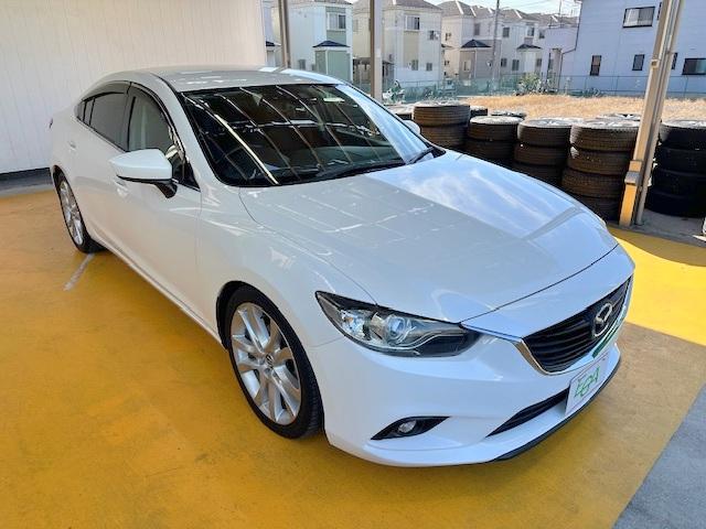 アテンザセダン XD 修復歴なし 禁煙車 衝突軽減ブレーキ 純正SDナビ ETC バックカメラ Bluetooth アドバンストキー プッシュスタート クルコン HIDライト デュアルエアコン 純正19インチAW 横滑防止(12枚目)