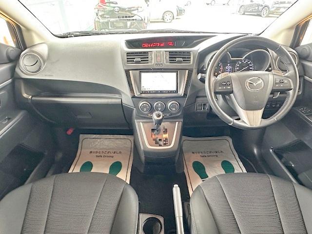 プレマシー ２０Ｓ－スカイアクティブ　修復歴なし　禁煙車　純正メモリナビ　両側自動ドア　フリップダウンモニタ　Ｂｌｕｅｔｏｏｔｈ　バックカメラ　ＥＴＣ　クルコン　パドルシフト　横滑り防止装置　ＨＩＤ　フォグ　純正エアロ　純正１５インチＡＷ（11枚目）