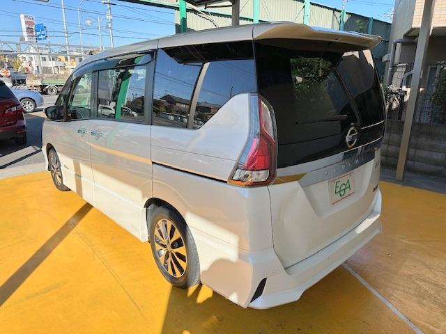 セレナ ハイウェイスターG 修復歴なし ワンオーナー 禁煙車 プロパイロット 両側自動ドア フリップダウンモニター 全周囲モニター エマージェンシーブレーキ 純正SDナビ ブルートゥース ETC レーンキープ パーキングアシスト(28枚目)