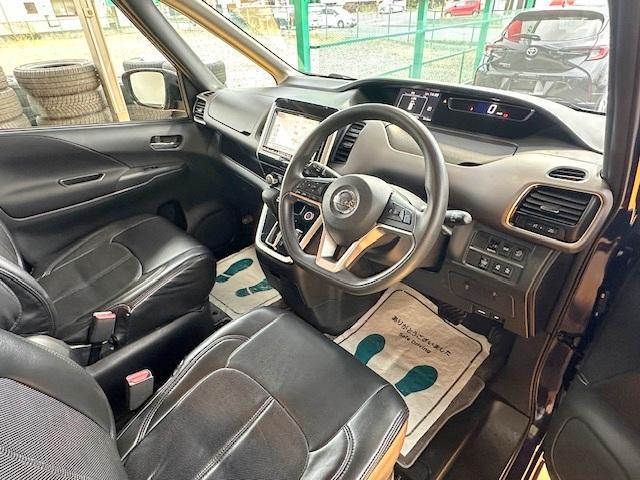 セレナ Ｘ　修復歴なし　禁煙車　エマージェンシーブレーキ　全周囲モニター　両側自動ドア　フリップダウンモニター　社外メモリナビ　プロパイロット　デジタルミラー　Ｗエアコン　パーキングアシスト　Ｂｌｕｅｔｏｏｔｈ（30枚目）