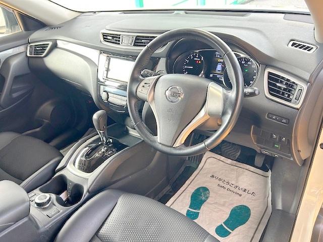 エクストレイル 20X ハイブリッド エマージェンシーブレーキP 修復歴なし 禁煙車 エマージェンシーブレーキ 純正SDナビ 4WD バックカメラ ブルートゥース ETC シートヒータ ダウンヒルアシスト LEDライト インテリキープッシュスタート フルセグ レザー(11枚目)