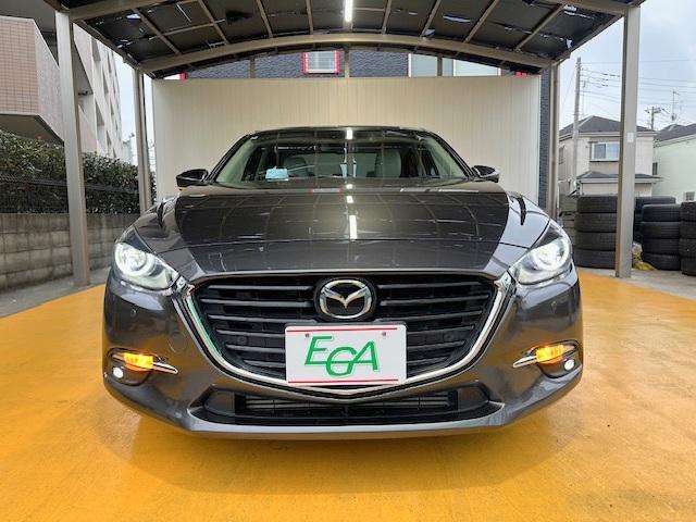 アクセラ 22XD Lパッケージ 修復歴なし 禁煙車 純正SDナビ 衝突軽減ブレーキ ETC レーンキープアシスト レザーシート バックカメラ アドバンストキー プッシュスタート パワーシート シートヒータ 純正18AW パドルシフト(19枚目)