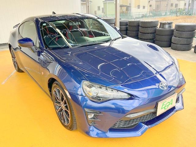 86 GT 修復歴なし 禁煙車 純正SDナビ Bluetooth バックカメラ ETC パドルシフト LEDヘッドライト フォグ プッシュスタート スマートキー MTモード 純正17インチAW オートライト CD(14枚目)